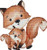 Woodland Baby #1 Cross Stitch Pattern / Stitchx Craft Designs