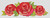 A Trio Of Red Roses / The Art Of Stitch