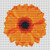 Flower Series: Orange Gerbera / The Art Of Stitch