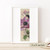 Purple Flowers (Bookmark Chart) / The Art Of Stitch