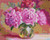 Pink Peonies In A Vase / The Art Of Stitch