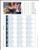Planner Needlework Sheet No.103 Lady Stitching Perpetual Monthly Calendar Printed On Cardstock / Pinoystitch