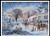 A Village In Winter - #11796 - Mgl / The Proper Stitcher