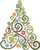 Abstract Christmas Tree - #12294 / The Proper Stitcher