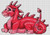 Adorable Dragon / White Willow Stitching