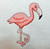 Flamingo 3 / White Willow Stitching