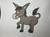 Cartoon Donkey / White Willow Stitching