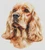 Artistic Cocker Spaniel / White Willow Stitching