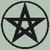 Black Pentacle / White Willow Stitching