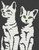Kittens / White Willow Stitching