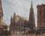 View Of The Stephansdom From Stock Im Eisen Platz / X Squared Cross Stitch
