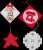 Awesome Ornaments / Xs And Ohs