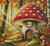 Autumn Toadstool House / Artecy Cross Stitch