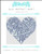 Blue Abstract Heart / X Squared Cross Stitch