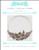 Floral Circular Frame / X Squared Cross Stitch