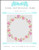 Floral Watercolour Frame / X Squared Cross Stitch