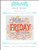 Hello Friday / X Squared Cross Stitch
