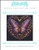 Mystical Purple Butterfly Heart / X Squared Cross Stitch