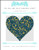 Yellow And Blue Baroque Heart / X Squared Cross Stitch