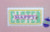 Happy Easter - Printers Block / Hinzeit