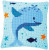 Whales Fun - Cushion / Vervaco / PNV191840