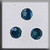 Round Bead Emerald AB / Treasures - Mill Hill / 13016