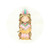 Indian Girl Magnet  / Les Petites Croix De Lucie