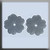 Petite Flower Matte Silver Substitute for 12138. / 12118 MH