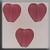 Channeled Heart Matte Fushia / 12273 MH