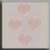 Small Channeled Heart Matte Rosaline / 12086 MH