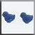 Petite Song Bird Matte Sapphire / 12228 MH