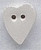 Medium White Folk Heart / Mill Hill / 86258MH