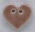 Small Speckled Brown Heart / Mill Hill / 86266MH