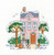 Winter Town House  Simply Heritage by Karen Carter / Heritage Crafts / HCK1670A