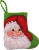 Santa Claus Ornament / Permin / 12245