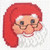 Santa Claus with Glasses / Permin / 140204