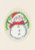 Snowman - Card  / Permin / 174290