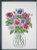 Pansies in Vase / Permin / 901131