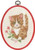 Red Cat in Flowers / Permin / 925826
