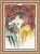 Girl with Easel After A. Mucha's Art / RIOLIS / RL100058