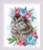 Cat In Flowers / RIOLIS / RL2088