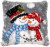 Snowmen Cushion - Latch Hook / Vervaco / PNV202523