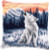 Wolf In Winter Cushion / Vervaco / PNV188518