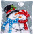 Snowmen Cushion / Vervaco / PNV190826