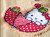 Umbrella Hello Kitty Latch Hook Rug / Vervaco / PNV155205