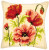 Wild Poppies - Cushion / Vervaco / PNV144874