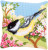 Bird in Garden Cushion / Vervaco / PNV164300