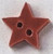 Mocha Red Very Small Star / Mill Hill / 86355