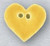 Small Bright Yellow Heart / Mill Hill / 86401