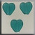 Channeled Heart Matte Emerald / Mill Hill / 12276